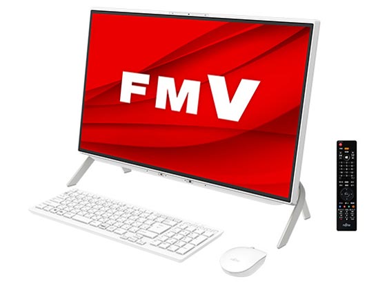 FMV ESPRIMO FH�V���[�Y FH77/E3 KC_WF1E3_A040 TV�@�\�E8GB�������ESSD 256GB+HDD 1TB�EBlu-ray�EOffice���ڃ��f�� [�z���C�g]