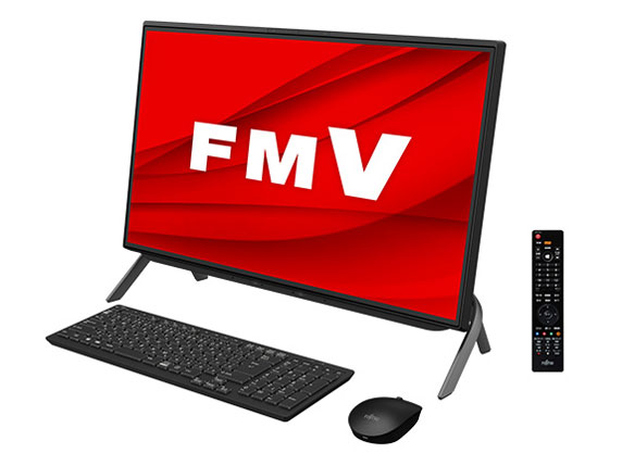 FMV ESPRIMO FH�V���[�Y WF1/E3 KC_WF1E3_A053 TV�@�\�E16GB�������ESSD 256GB+HDD 2TB�EBlu-ray���ڃ��f�� [�u���b�N] �̐��i�摜