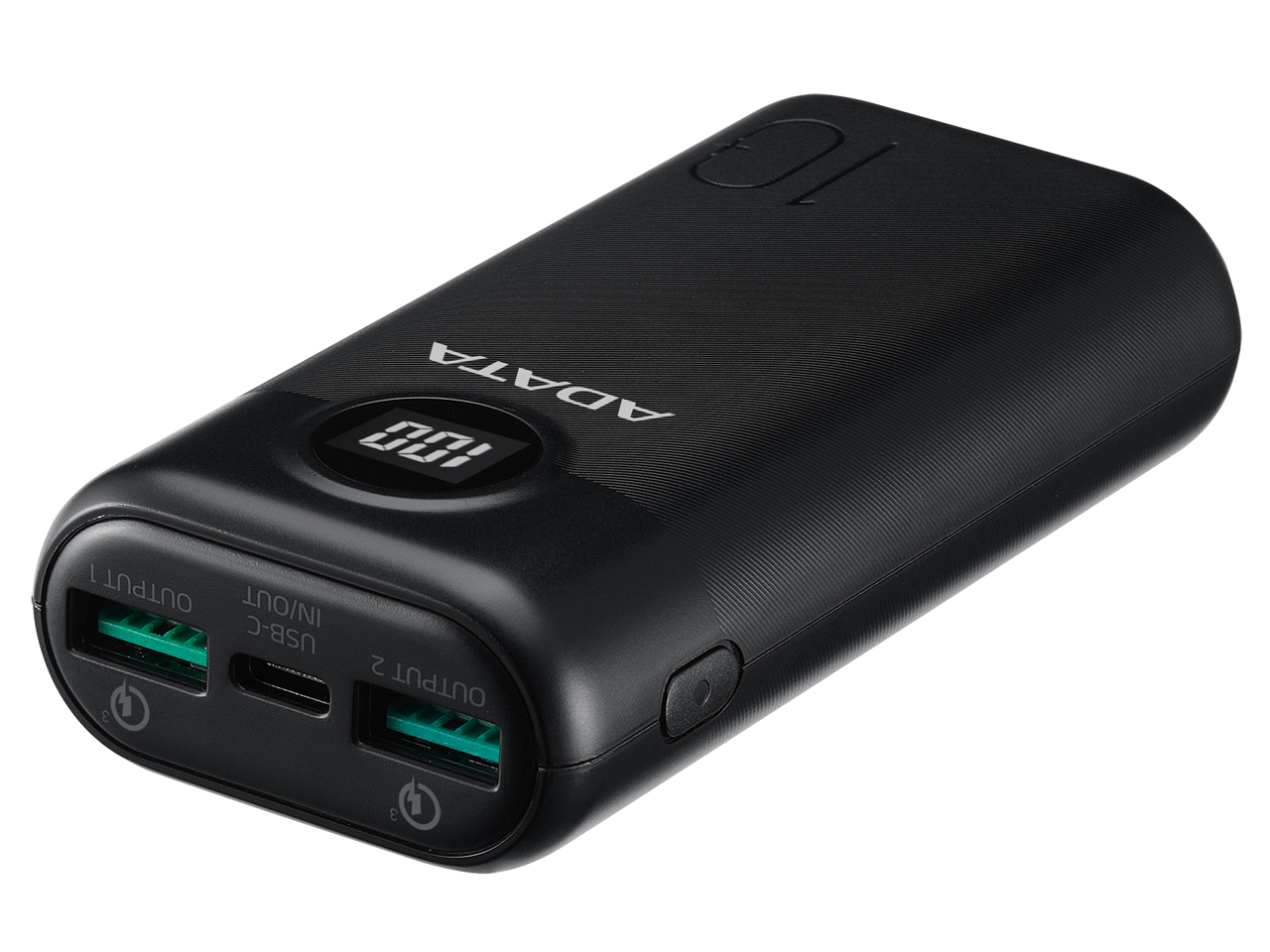 Power Bank AP10000QCD-DGT-CBK [�u���b�N]