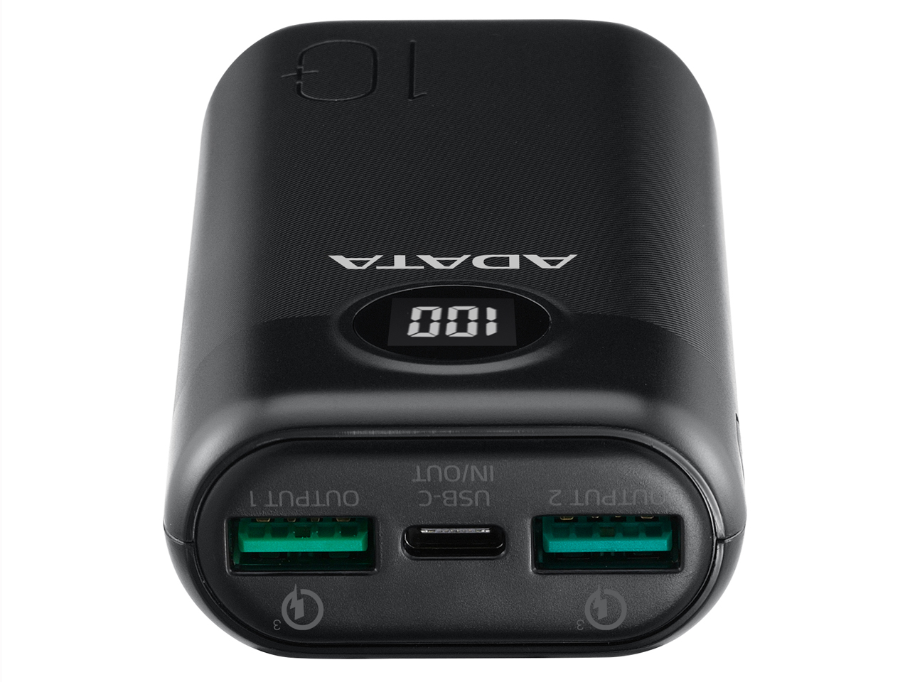 Power Bank AP10000QCD-DGT-CBK [�u���b�N]