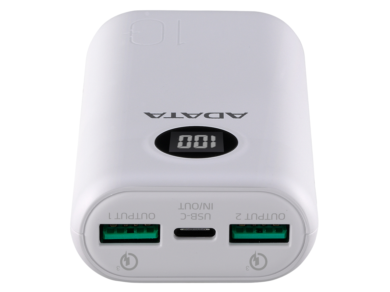 Power Bank AP10000QCD-DGT-CWH [�z���C�g]