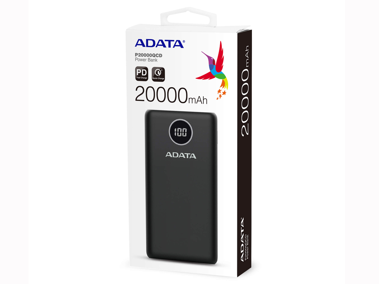 Power Bank AP20000QCD-DGT-CBK [�u���b�N]