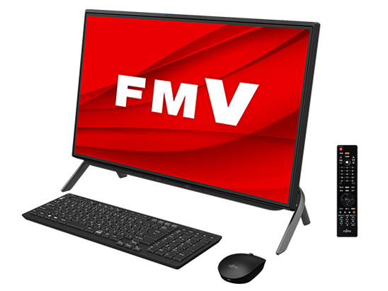 FMV ESPRIMO FH�V���[�Y FH77/E3 KC_WF1F1_A039 TV�@�\�ECore i7�E8GB�������ESSD 256GB+HDD 1TB�EBlu-ray�EOffice���ڃ��f�� [�u���b�N] �̐��i�摜