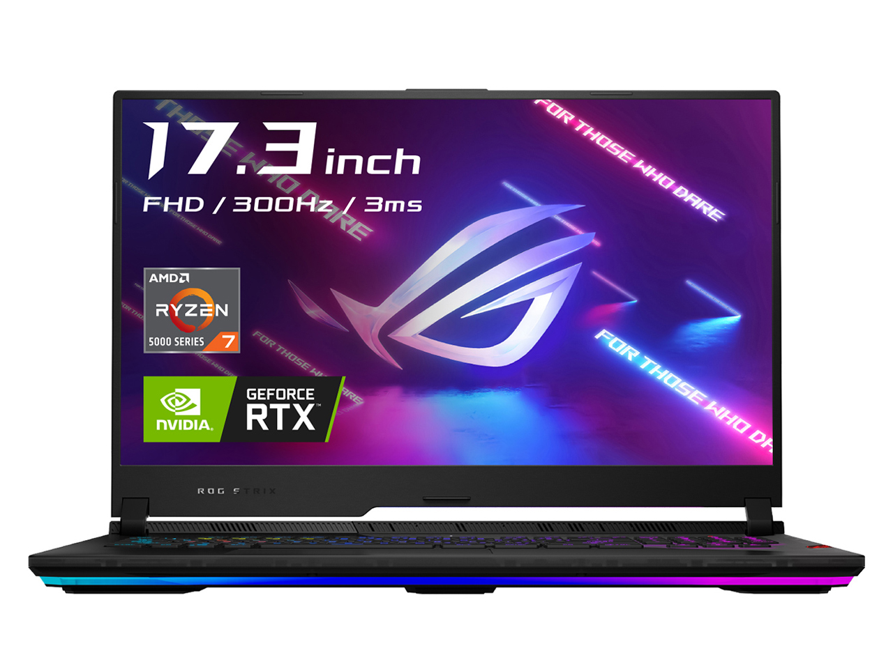 ROG Strix SCAR 17 G733QS G733QS-R7R3080P3 �̐��i�摜