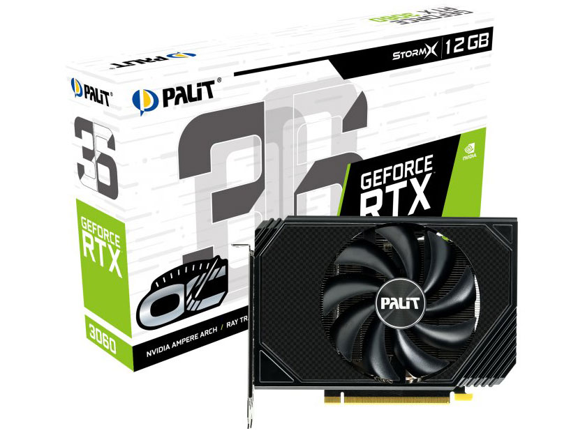 NE63060S19K9-190AF (GeForce RTX 3060 StormX OC 12GB) [PCIExp 12GB] �h�X�p��Web���胂�f�� �̐��i�摜