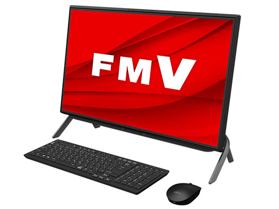 FMV ESPRIMO FH�V���[�Y WF1/F1 KC_WF1F1_A087 Core i3�E8GB�������ESSD 256GB+HDD 1TB�EOffice���ڃ��f�� [�u���b�N] �̐��i�摜