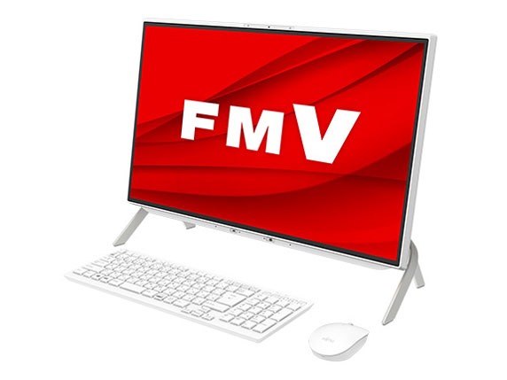 FMV ESPRIMO FH�V���[�Y WF1/F1 KC_WF1F1_A008 Core i7�E8GB�������ESSD 256GB+HDD 1TB�EOffice���ڃ��f�� [�z���C�g] �̐��i�摜