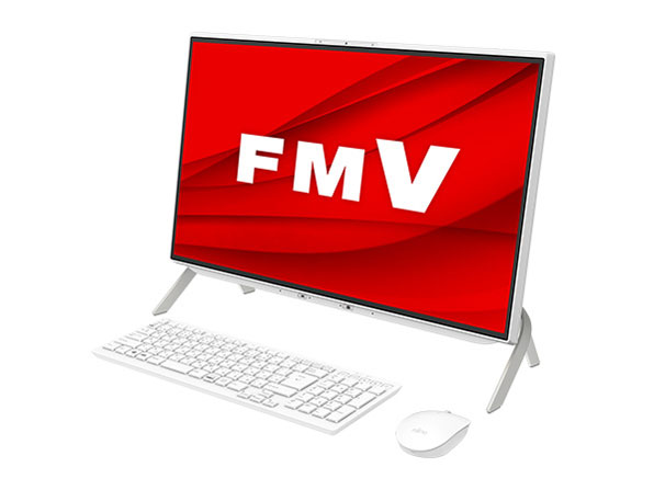 FMV ESPRIMO FH�V���[�Y WF1/F1 KC_WF1F1_A032 Core i7�E16GB�������ESSD 512GB+HDD 2TB�EBlu-ray�EOffice���ڃ��f�� [�z���C�g] �̐��i�摜