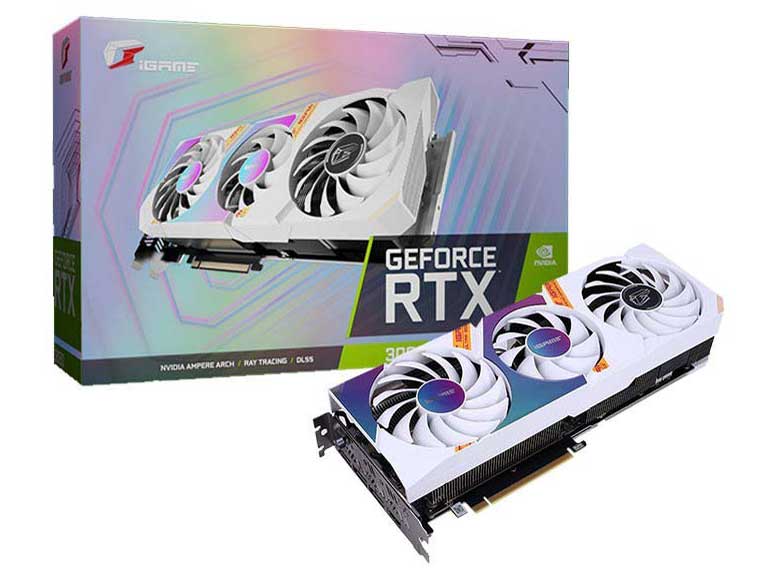 iGame RTX 3060 Ultra W OC 12G [PCIExp 12GB] �̐��i�摜