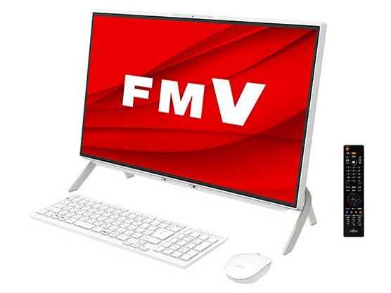 FMV ESPRIMO FH�V���[�Y WF1/F1 KC_WF1F1_A044 TV�@�\�ECore i7�E8GB�������ESSD 512GB+HDD 1TB�EBlu-ray�EOffice���ڃ��f�� [�z���C�g] �̐��i�摜
