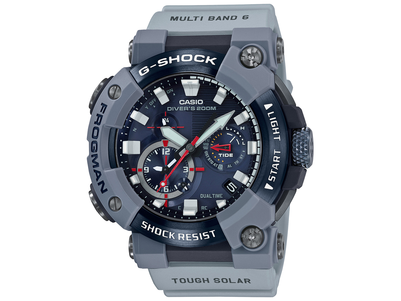 G-SHOCK �}�X�^�[ �I�u G �t���b�O�}�� ROYAL NAVY �R���{���[�V�������f�� GWF-A1000RN-8AJR �̐��i�摜