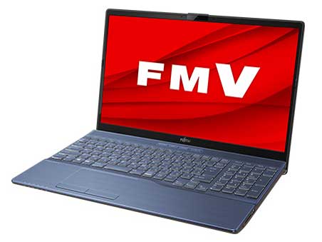 FMV LIFEBOOK AH�V���[�Y WAB/F1 KC_WABF1_A038 Ryzen7�E16GB�������EBlu-ray�EOffice���ڃ��f�� [���^���b�N�u���[] �̐��i�摜