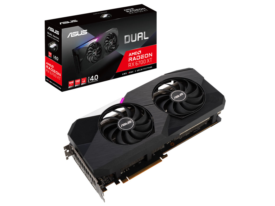 DUAL-RX6700XT-12G [PCIExp 12GB] �̐��i�摜