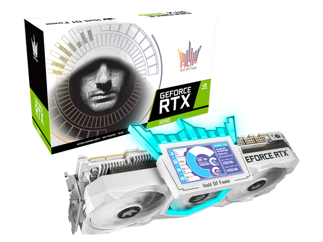 GALAKURO GK-RTX3090/HOF LIMITED ED+PANEL [PCIExp 24GB] �̐��i�摜