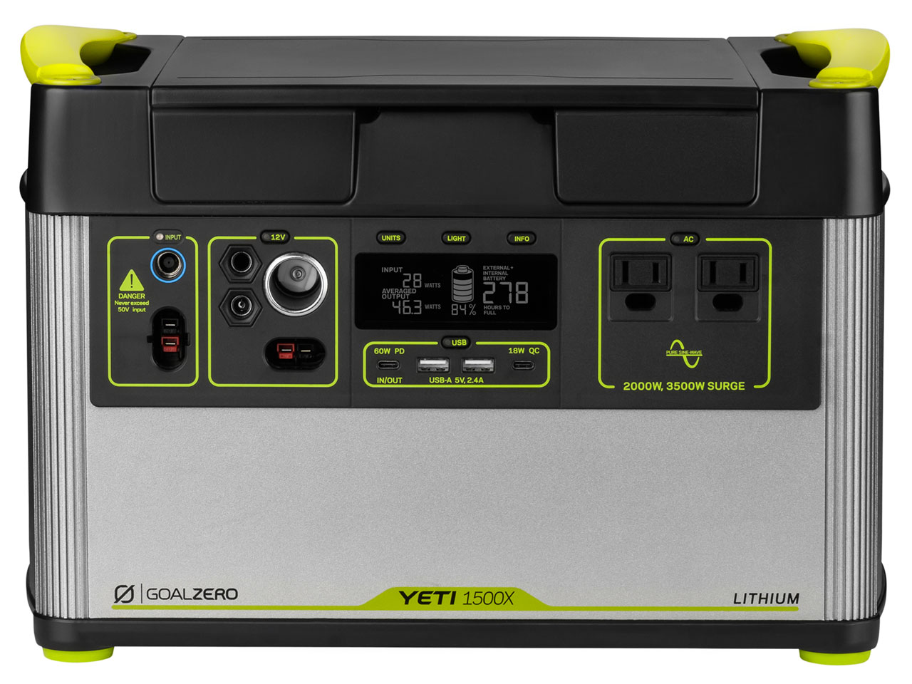 Yeti 1500X (120V) Power Station �̐��i�摜