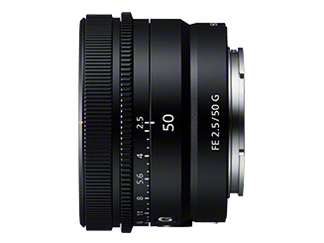 FE 50mm F2.5 G SEL50F25G