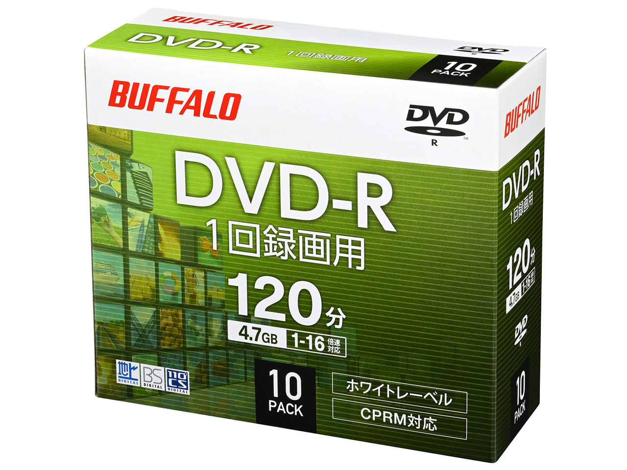 RO-DR47V-010CW/N [DVD-R 16�{�� 10���g] �̐��i�摜