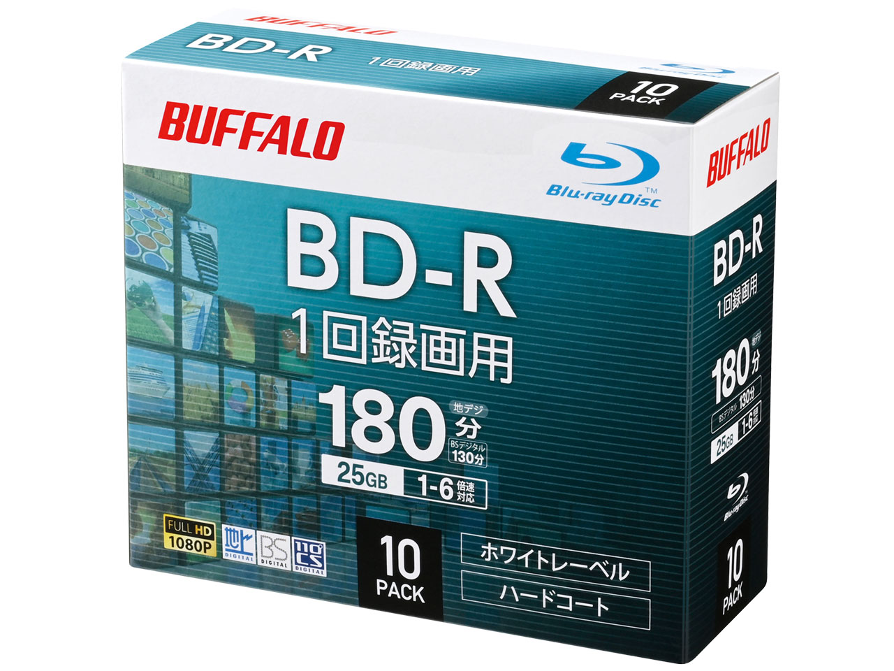 RO-BR25V-010CW/N [BD-R 6�{�� 10���g] �̐��i�摜