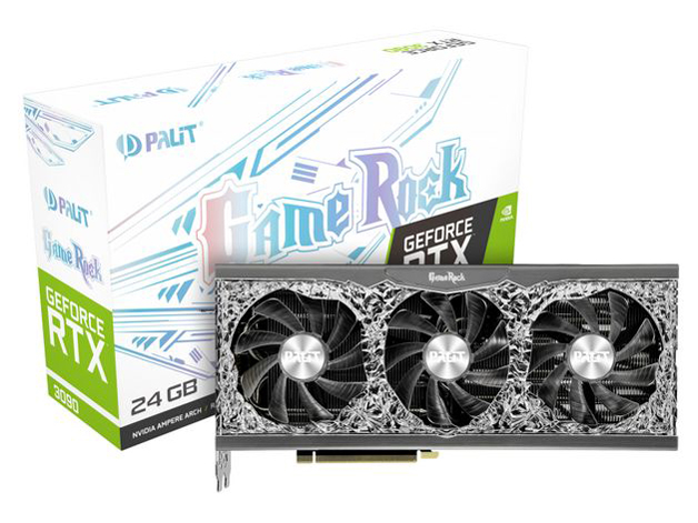 NED3090T19SB-1021G (GeForce RTX 3090 GameRock 24GB) [PCIExp 24GB] �h�X�p��Web���胂�f�� �̐��i�摜