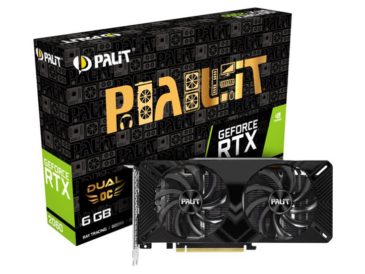 NE62060S18J9-1160A-1 (GeForce RTX 2060 Dual OC 6GB) [PCIExp 6GB] �h�X�p��Web���胂�f�� �̐��i�摜