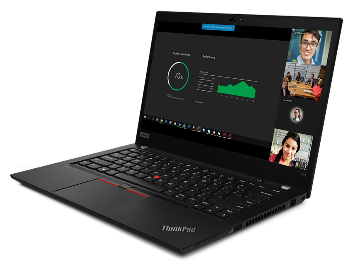 ThinkPad T14 Gen 2 ���i.com���� Core i5�E16GB�������[�E512GB SSD�EGeForce MX450�E14�^�t��HD�t������ �p�t�H�[�}���X 20W0CTO1WW �̐��i�摜
