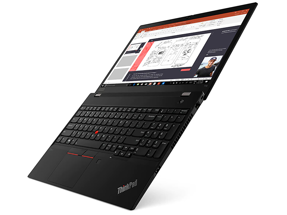 ThinkPad T15 Gen 2 ���i.com���� Core i7�E16GB�������[�E512GB SSD�EGeForce MX450�E15.6�^�t��HD�t������ �v���~�A�� 20W4CTO1WW