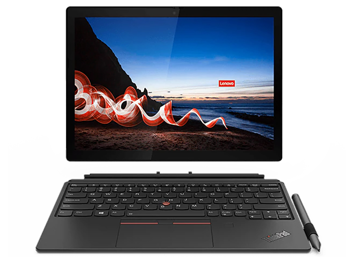 ThinkPad X12 Detachable Gen 1 ���i.com���� Core i3�E8GB�������[�E256GB SSD�E12.3�^�t��HD�t������ �X�^���_�[�h 20UWCTO1WW �̐��i�摜