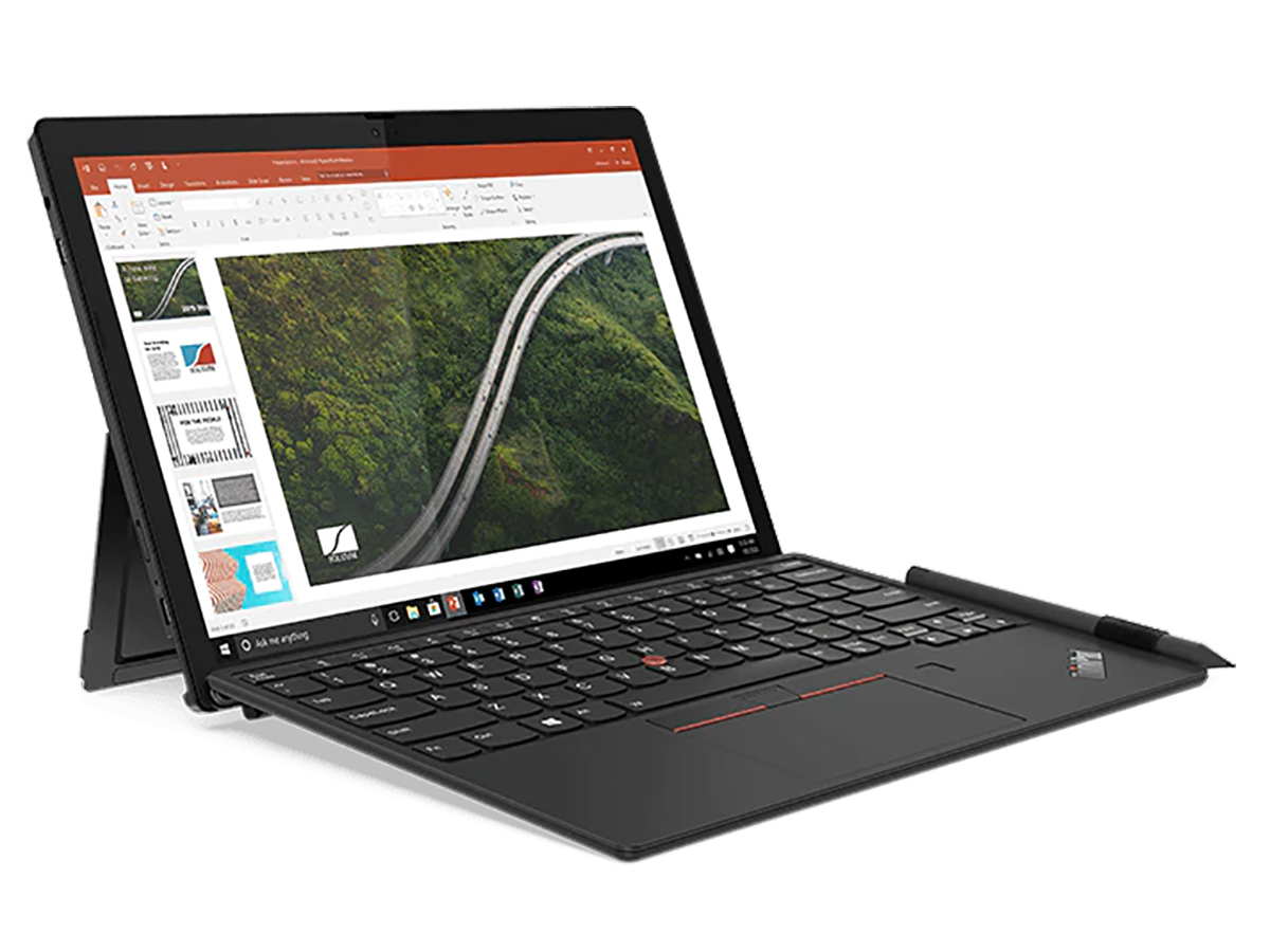 ThinkPad X12 Detachable Gen 1 ���i.com���� Core i5�E16GB�������[�E512GB SSD�E12.3�^�t��HD�t������ �p�t�H�[�}���X 20UWCTO1WW