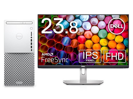 XPS �f�X�N�g�b�v �v���`�i�v���X Core i7 11700�E8GB�������E1TB HDD���ڃ��f��(���j�^�[�t) [�z���C�g]