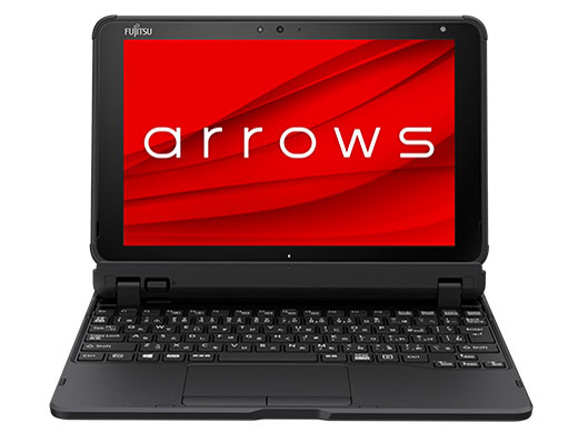 arrows Tab QH�V���[�Y WQ2/F1 KC_WQ2F1_A010 Celeron N5100�E8GB�������EeMMC128GB���ځE�X�[�p�[�}���`�h���C�u�E�y�ʃX�����L�[�{�[�h�t�����f��