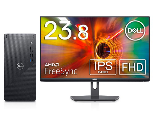 Inspiron (3891) �R���p�N�g�f�X�N�g�b�v �X�^���_�[�h Core i3 10105�E8GB�������E1TB HDD���ڃ��f��(���j�^�[�t) �̐��i�摜