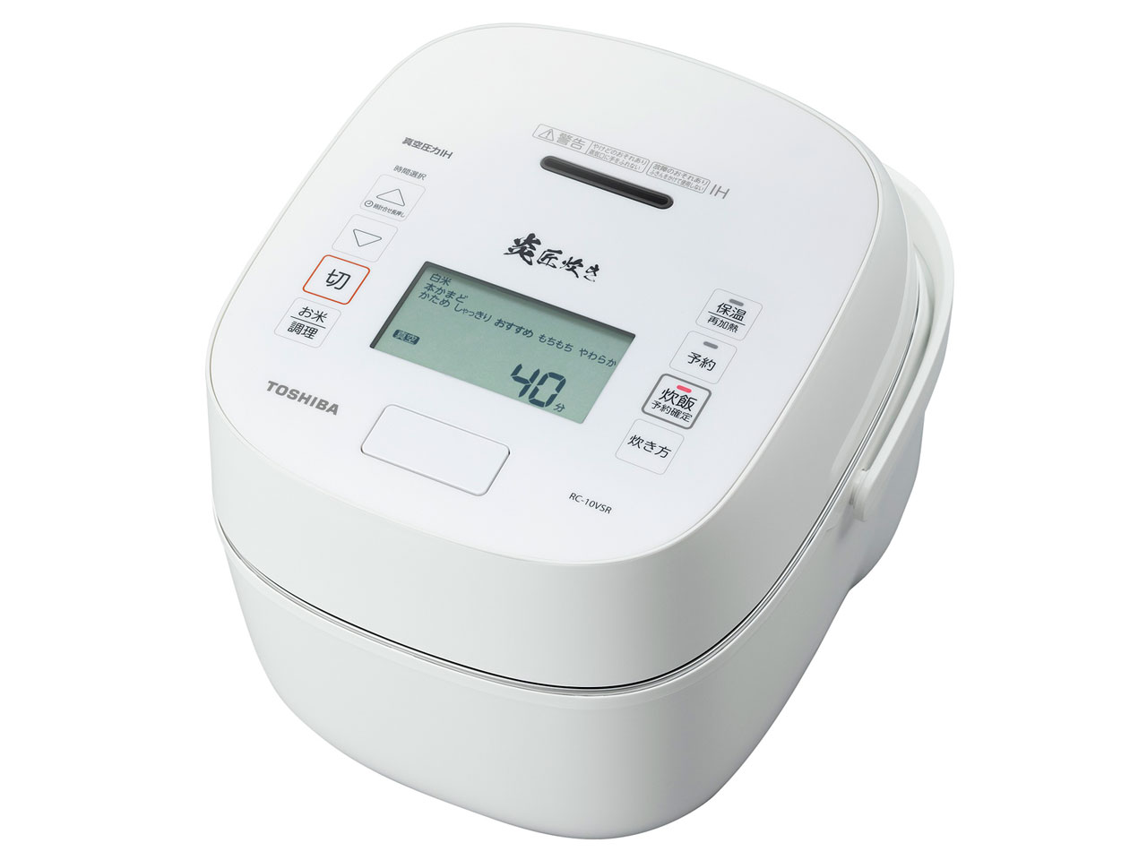 TOSHIBA 東芝 真空圧力IH炊飯器　炎 匠炊き RC-10VSR 東芝 真空圧力IH RC-10VSR 価格比較 - 価格.com