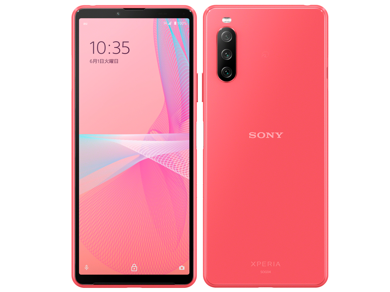 Xperia 10 III SOG04 au [�s���N] �̐��i�摜
