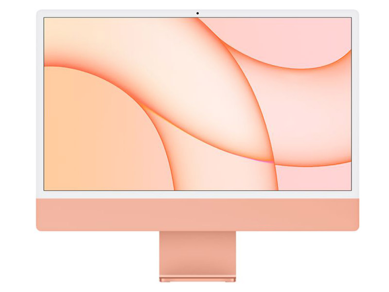 iMac Retina 4.5K�f�B�X�v���C���f�� 24�C���` 8�R�AGPU 512GB [�I�����W] �̐��i�摜