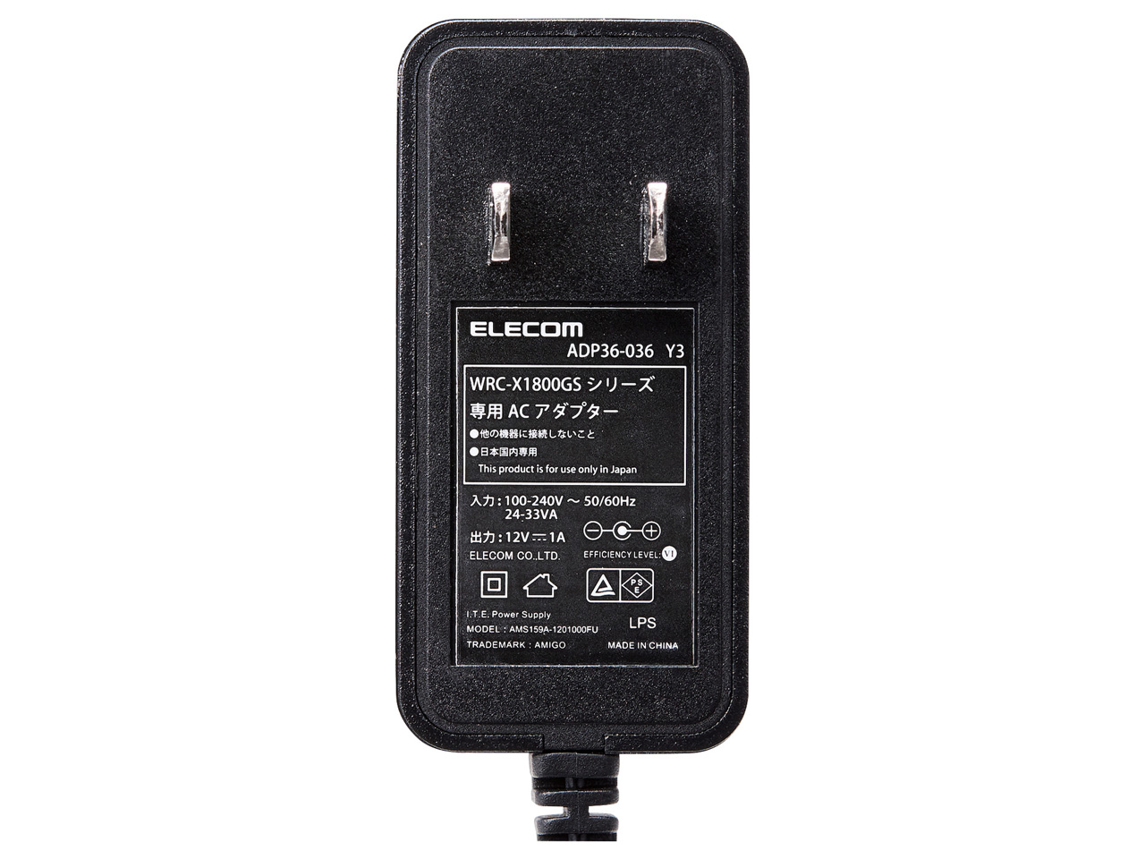 WRC-X1800GS-B [�u���b�N]