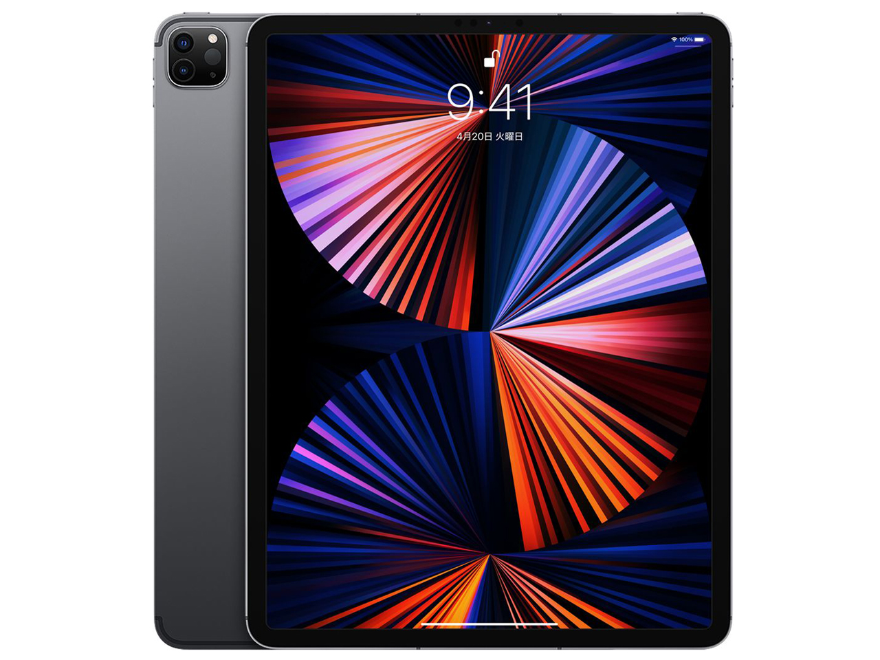 iPad Pro 12.9�C���` ��5���� Wi-Fi+Cellular 512GB 2021�N�t���f�� docomo [�X�y�[�X�O���C] �̐��i�摜