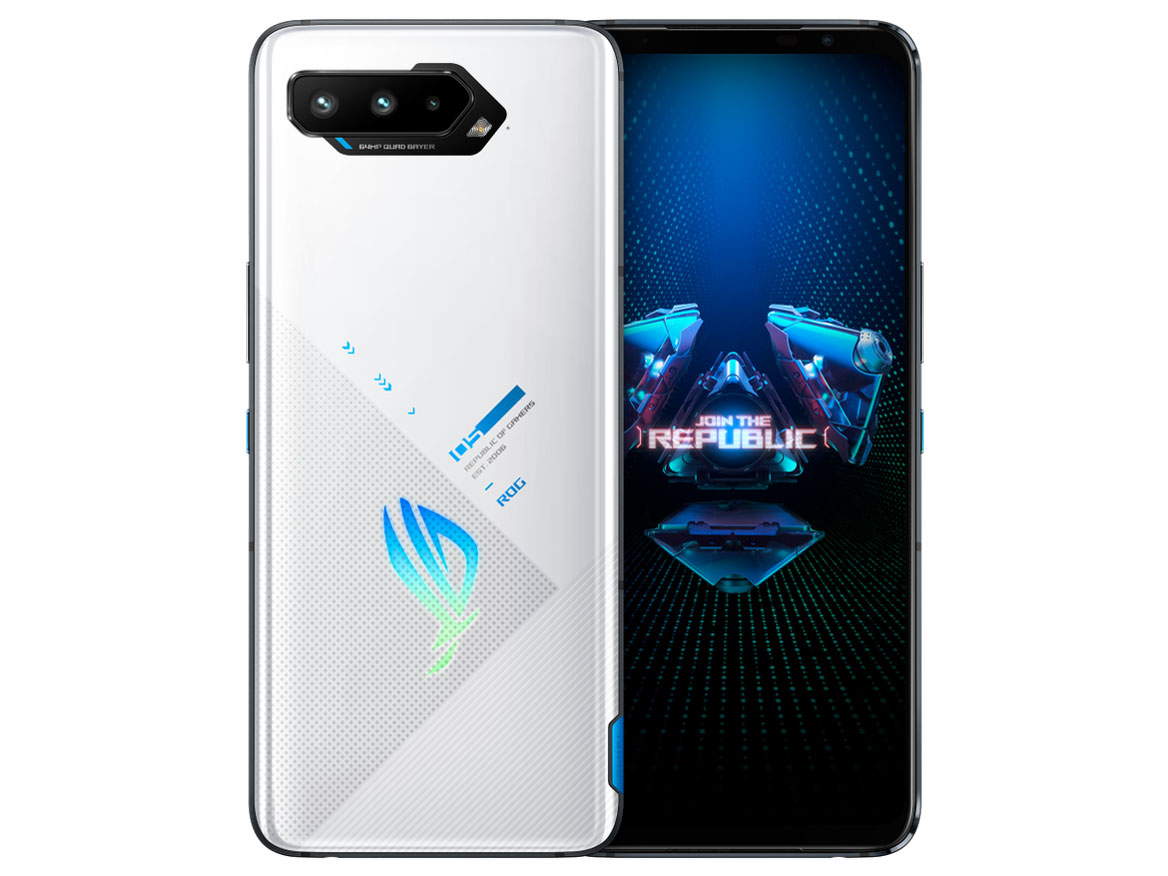 ROG Phone 5 (RAM 12GB���f��) SIM�t���[ [�X�g�[���z���C�g] �̐��i�摜