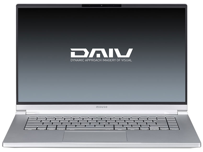 DAIV 5P-KK ���i.com���� Core i7 10750H/GTX 1650Ti/16GB������/512GB NVMe SSD/15.6�^�t��HD�t�����ڃ��f�� �̐��i�摜