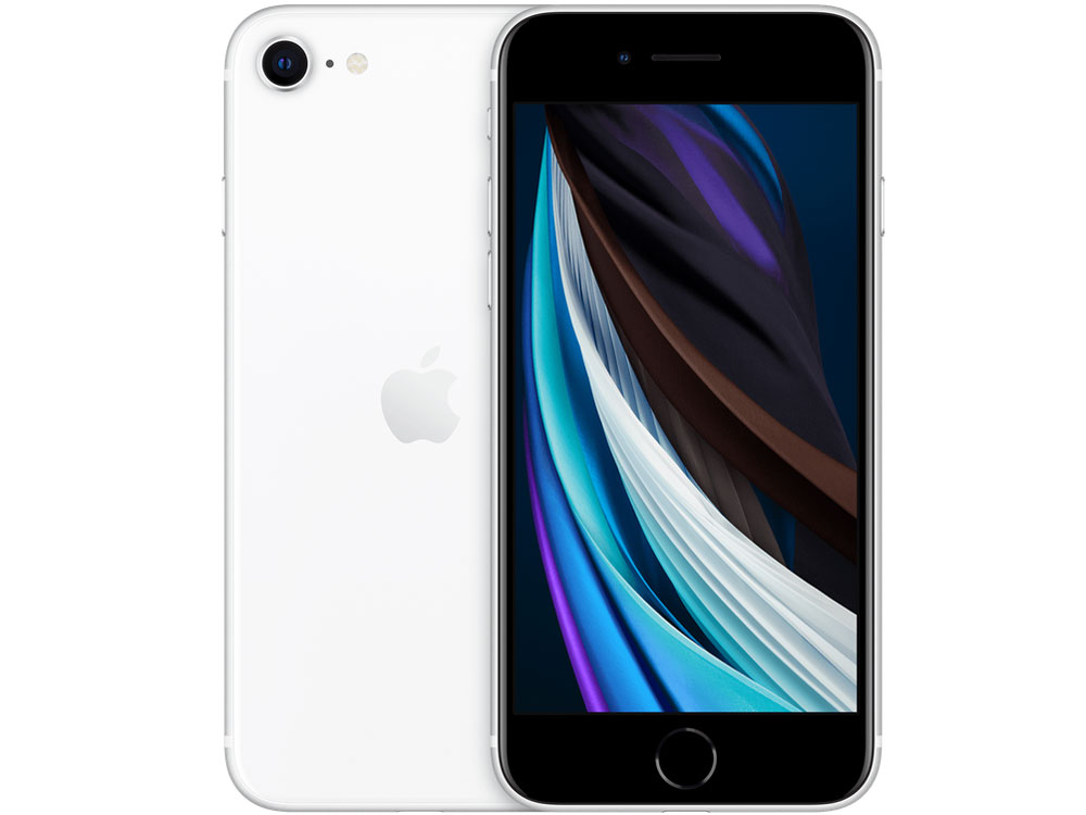 iPhone SE (��2����) 256GB �y�V���o�C�� [�z���C�g] �̐��i�摜