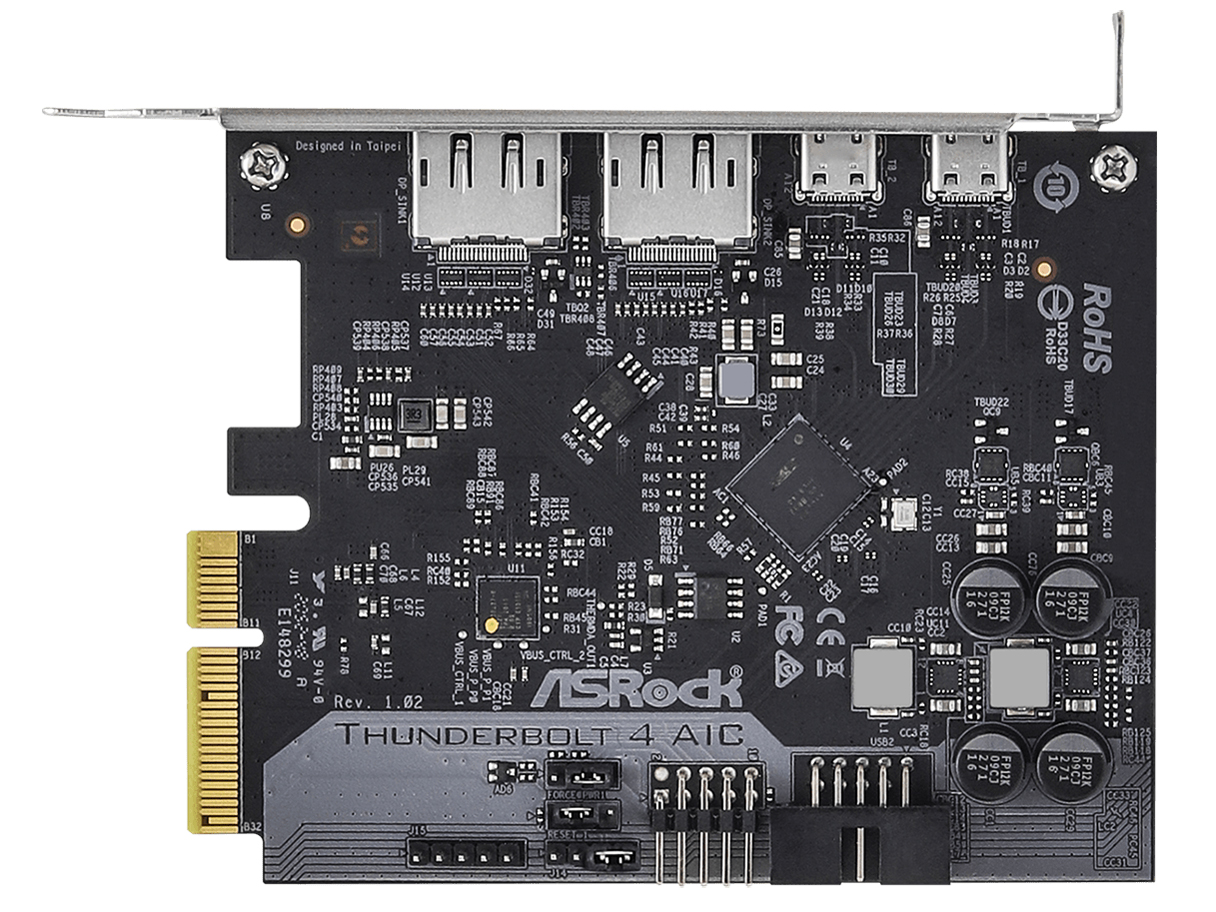Thunderbolt 4 AIC [USB2.0/Thunderbolt4/DisplayPort]