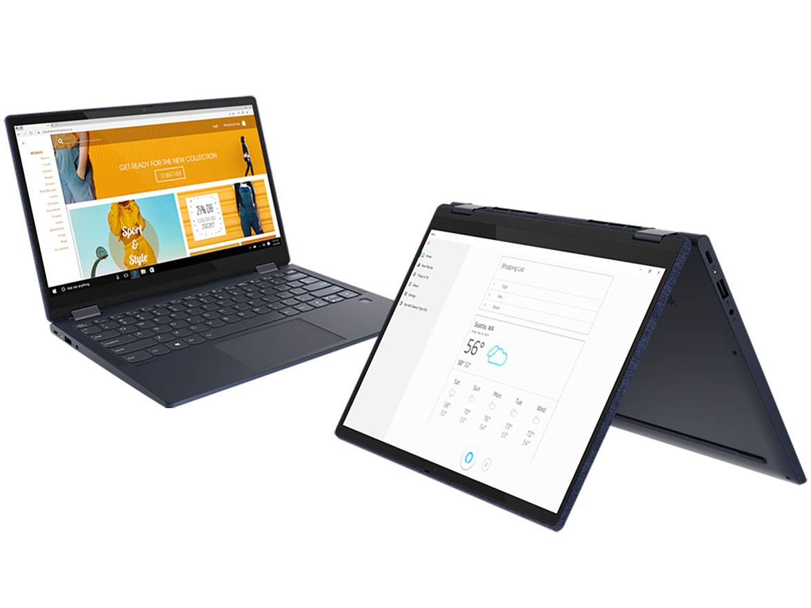 Lenovo Yoga 650 AMD Ryzen 5�E8GB�������[�E256GB SSD�E13.3�^�t��HD�t������ �}���`�^�b�`�Ή� 82ND001RJP �̐��i�摜