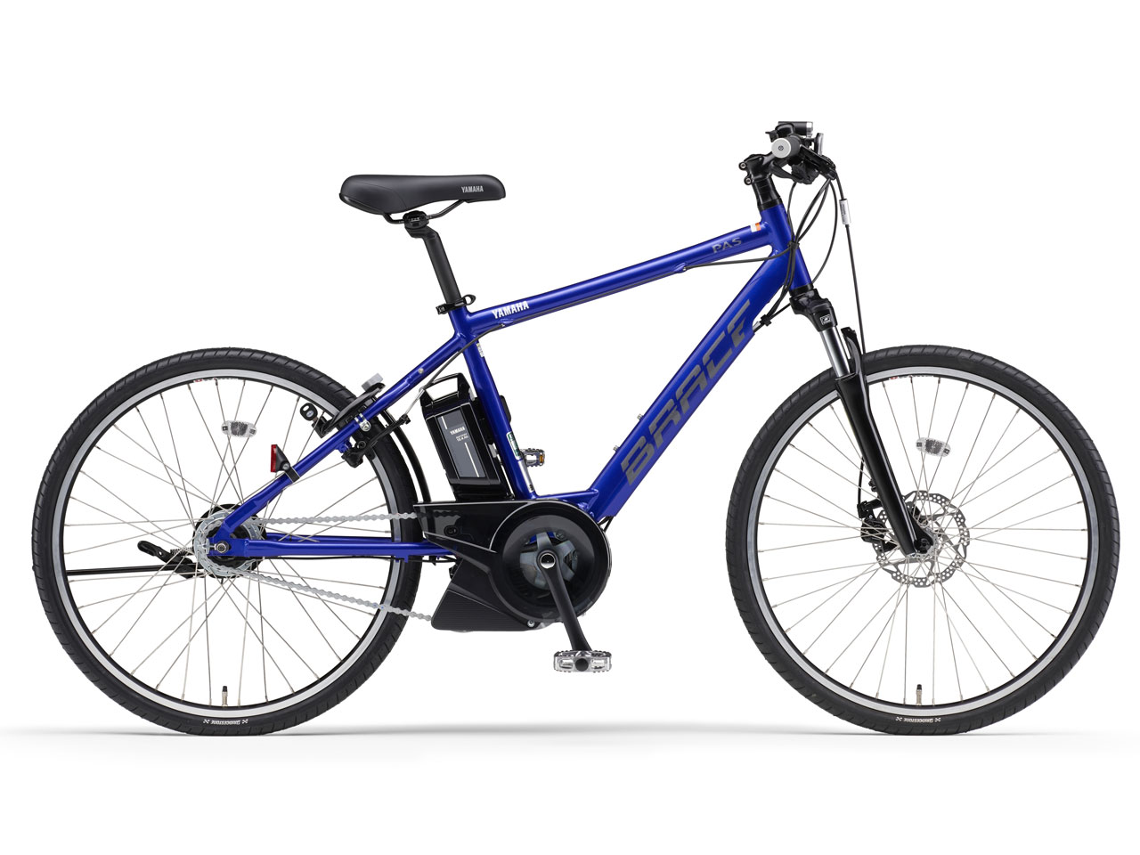YAMAHA PASブレイス-21グロスブルー　26インチ　8段変速 ヤマハ PAS Brace PA26B 2021年モデル + 専用充電器 価格比較