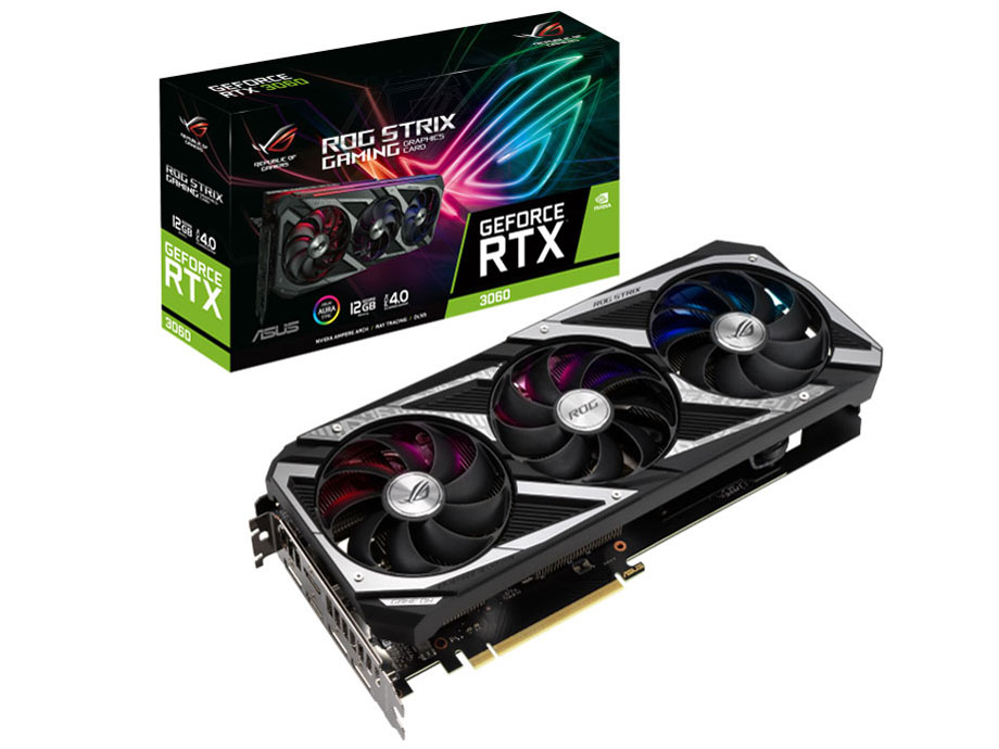 ROG-STRIX-RTX3060-12G-GAMING [PCIExp 12GB] �̐��i�摜