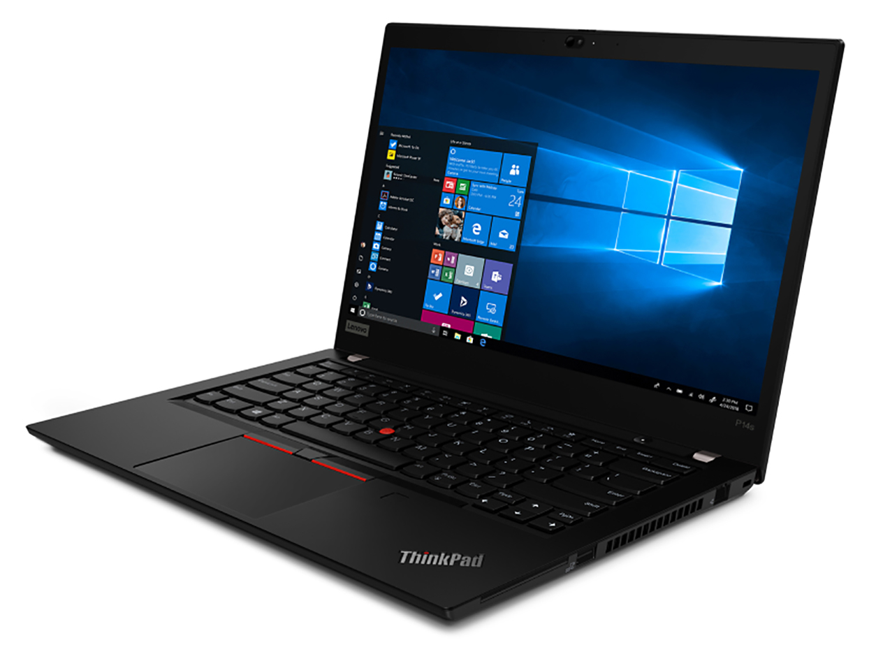 ThinkPad P14s Windows 10 Pro�EAMD Ryzen 7 PRO�E16GB�������[�E512GB SSD�E14�^�t��HD�t������ �����E���z3����CAD�����p�t�H�[�}���X SIM�t���[ 20Y1CTO1WW �̐��i�摜