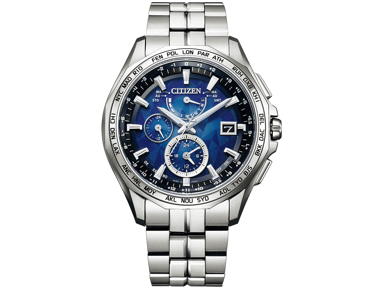 アテッサ エコ・ドライブ電波時計 ダブルダイレクトフライト CITIZEN YELL COLLECTION 限定モデル AT9098-51L