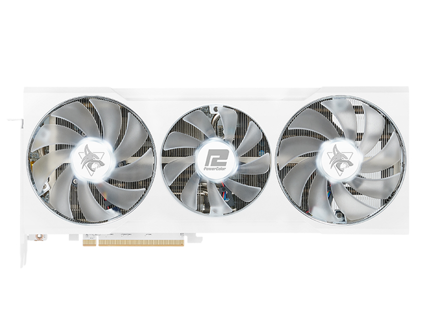 PowerColor Hellhound Spectral White AMD Radeon RX 6700XT 12GB GDDR6 AXRX 6700XT 12GBD6-3DHLV2 [PCIExp 12GB]