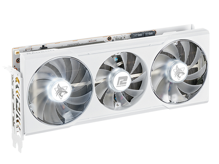 PowerColor Hellhound Spectral White AMD Radeon RX 6700XT 12GB GDDR6 AXRX 6700XT 12GBD6-3DHLV2 [PCIExp 12GB]