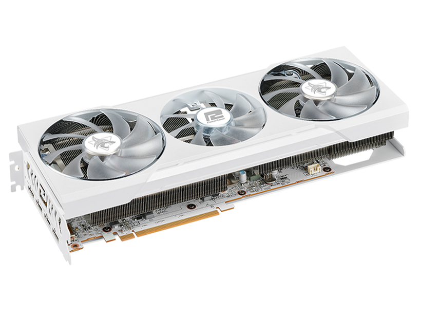 PowerColor Hellhound Spectral White AMD Radeon RX 6700XT 12GB GDDR6 AXRX 6700XT 12GBD6-3DHLV2 [PCIExp 12GB]