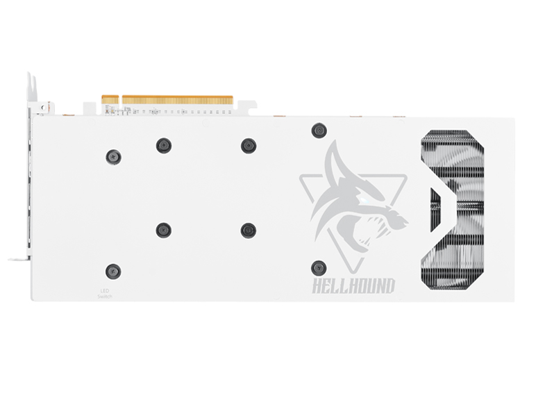 PowerColor Hellhound Spectral White AMD Radeon RX 6700XT 12GB GDDR6 AXRX 6700XT 12GBD6-3DHLV2 [PCIExp 12GB]