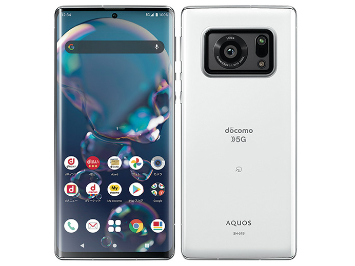 AQUOS R6 SH-51B docomo [�z���C�g] �̐��i�摜